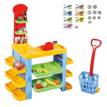 Playgo Supermarkt & Trolley Set
