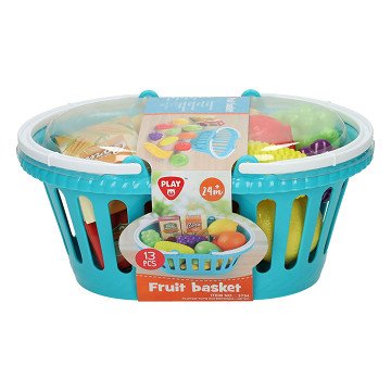 Playgo Basket with Fruit - 13pcs.