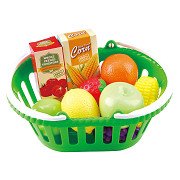 Play Basket with Fruit, 13 pcs.