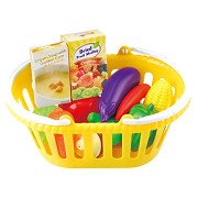 Play Basket with Vegetables, 13 pcs.