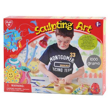 Play Clay Sculptures Set