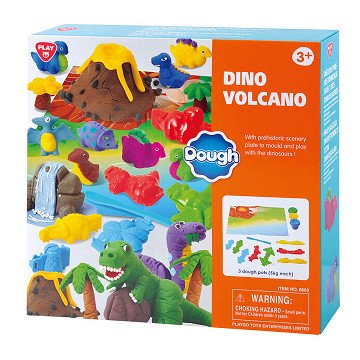 Play Clay Set Dino Volcano