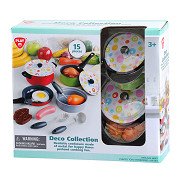 Play Cookware Set with Food