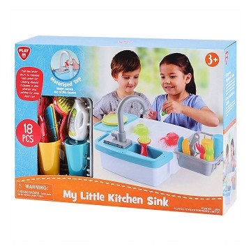 Playgo Dishwashing Play Kitchen Playset - 18pcs.