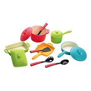 Play Pans and Kitchen Accessories Modern Play Set, 13pcs.