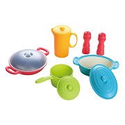 Play Pans and Pots Cooking Play Set, 10pcs.