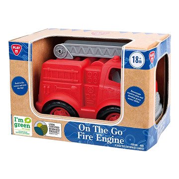 Playgo Biobased Fire Truck Red