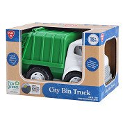 Playgo Biobased Garbage Truck Green