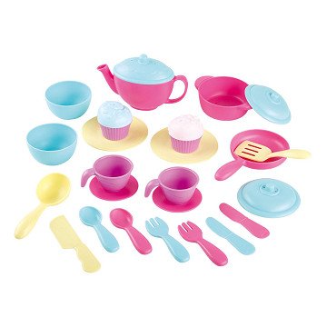 Play Tea set and cooking accessories, 24 pcs.
