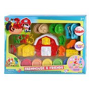 Playgo Farm and Friends Clay Set - 8 Clay Pots