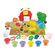 Play Farm and Friends Clay Set with 8 Clay Pots