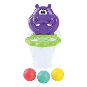 Play Bath Toys Basketball Hippo Playset, 4pcs.