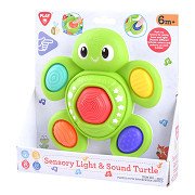 Playgo Baby Sensory Turtle with Light and Sound
