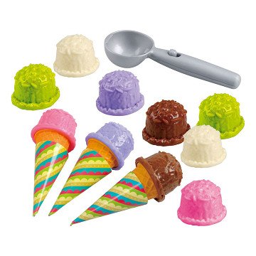 Play Ice Cream Making Playset, 17pcs.