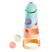 Play Dino Stacking Tower with Balls, 6 pcs.