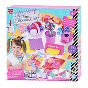 Playgo Paper Flower Making Craft Set - 79pcs.