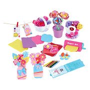 Play Paper Flower Making Craft Kit, 79pcs.