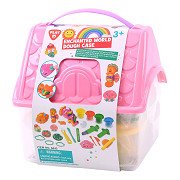 Playgo Fantasy World Clay Set in Storage Box - 4 Clay Pots