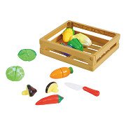 Play Cut Play Vegetables in Crate, 11pcs.