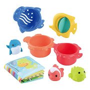 Play Splashy Bath toys, 8 pieces.