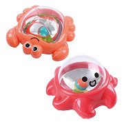 Playgo Bath Toys Tub Twinklers - Crab and Octopus - 2 pcs.