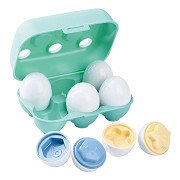 Playgo Regenbogen-Eier-Formsortierer – 13-tlg.
