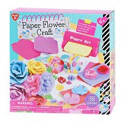 Playgo Paper Flower Making Craft Set - 38pcs.