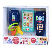 Playgo Baby Toys Key - Remote Control and Phone - 3pcs.
