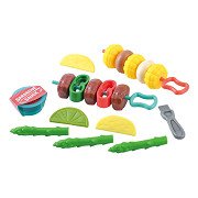 Play Toy Food Grilled Skewers Playset, 22pcs.