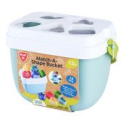 Playgo Biobased Shape Sorter - 12pcs.