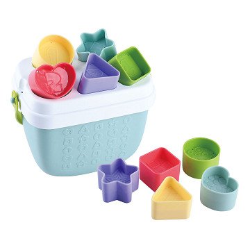 Play Biobased Shape Sorter, 12 pcs.