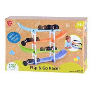 Playgo Biobased Flip and Go Car Race Track - 11 pcs.