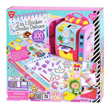 Playgo 2in1 Sticker Studio Deluxe - inkl. 100 Sticker und Armbänder