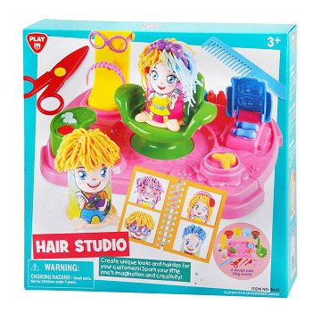Playgo Hair Studio Clay Set – 4 Tontöpfe