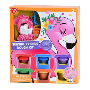 Playgo Meerestiere-Knetset - 6 Tontöpfe