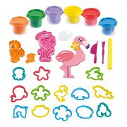 Play Sea Animals Clay Set, 6 Clay Pots