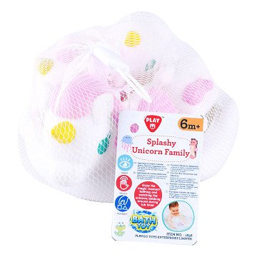 Playgo Spetterende Eenhoornfamilie - 4dlg.