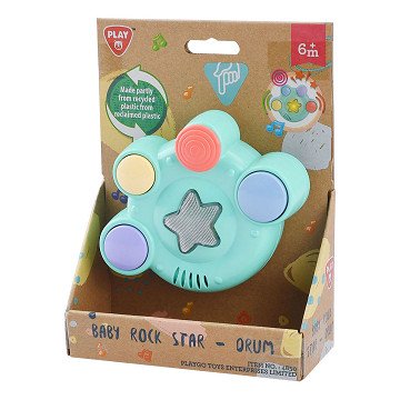 Playgo Baby Rock Star Drum Pastel
