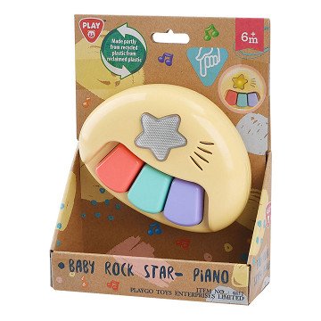 Playgo Baby Rock Star Piano Pastel