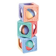 Play Stacking Blocks with Rattle, 3 pcs.