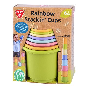 Playgo Stacking Blocks Color - 8 pcs.