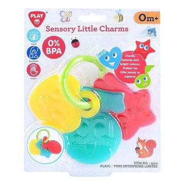 Playgo Sensory Keychains - 4pcs.