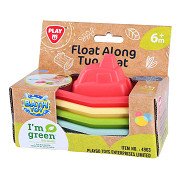 Playgo Biobasierte Badeboote – 4 Stück.