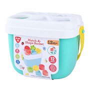 Playgo Formsortiereimer mit Formen – 12-tlg.