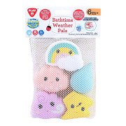 Play Bath Toys Weather Influences in Net, 5pcs.
