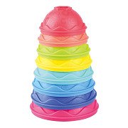 Playgo Leer en Stapelbekers - 8dlg.