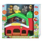Playgo Bauernhof mit Tieren Spielset – 17-tlg.