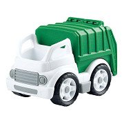 Playgo Bio Based Garbage Truck White Green - 15cm
