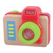 Playgo Holzspielzeugkamera