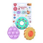 Playgo Sensory Toys Blume und Donut und Pop-it – 3-tlg.